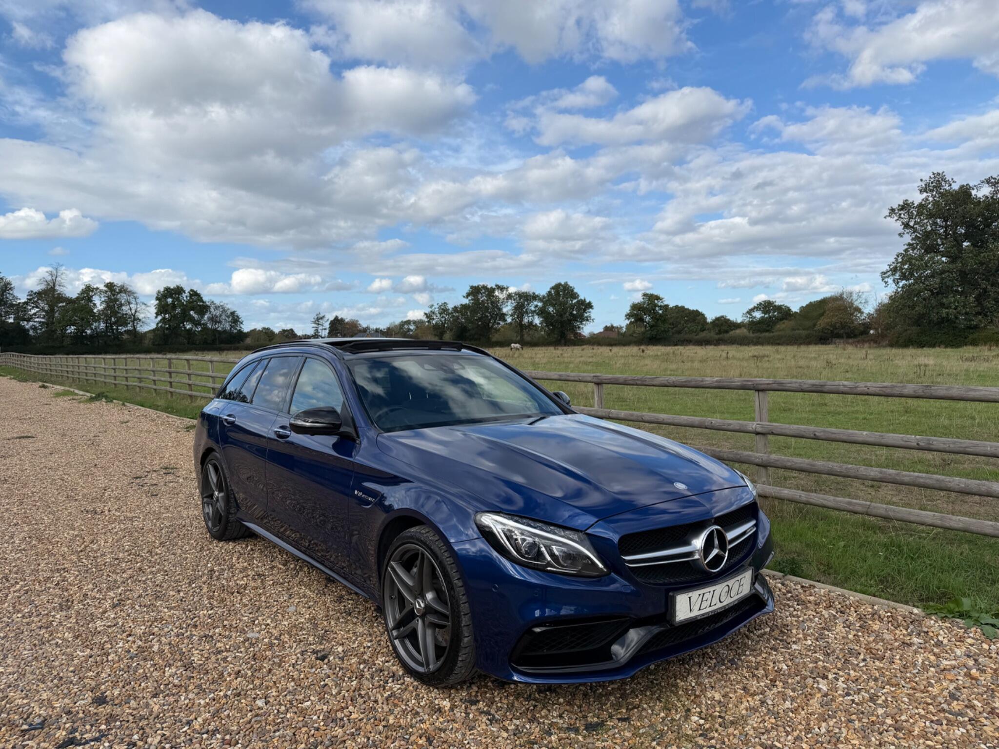 2015 Mercedes-Benz C-Class in Blue for sale
