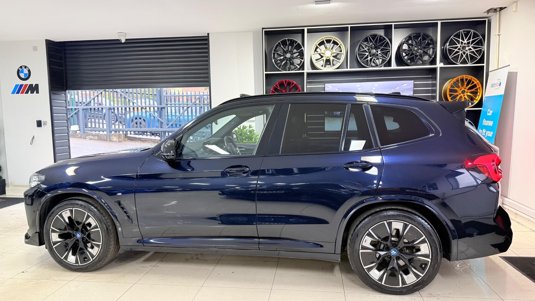BMW Ix3 view 45
