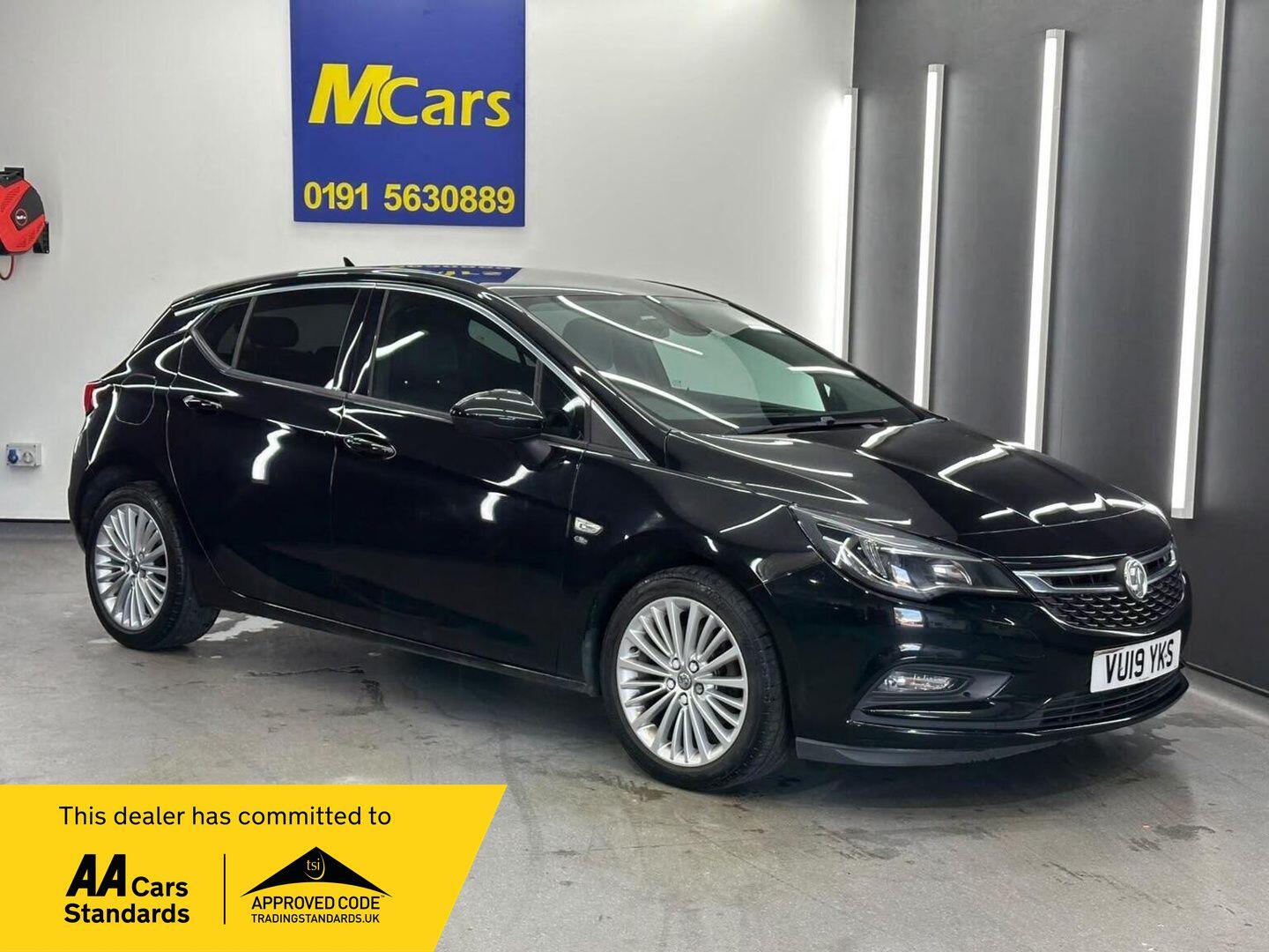 2019 Vauxhall Astra in Black for sale