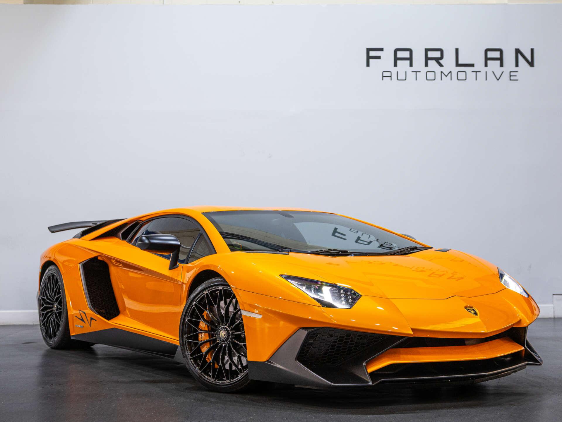 2016 Lamborghini Aventador in Orange for sale