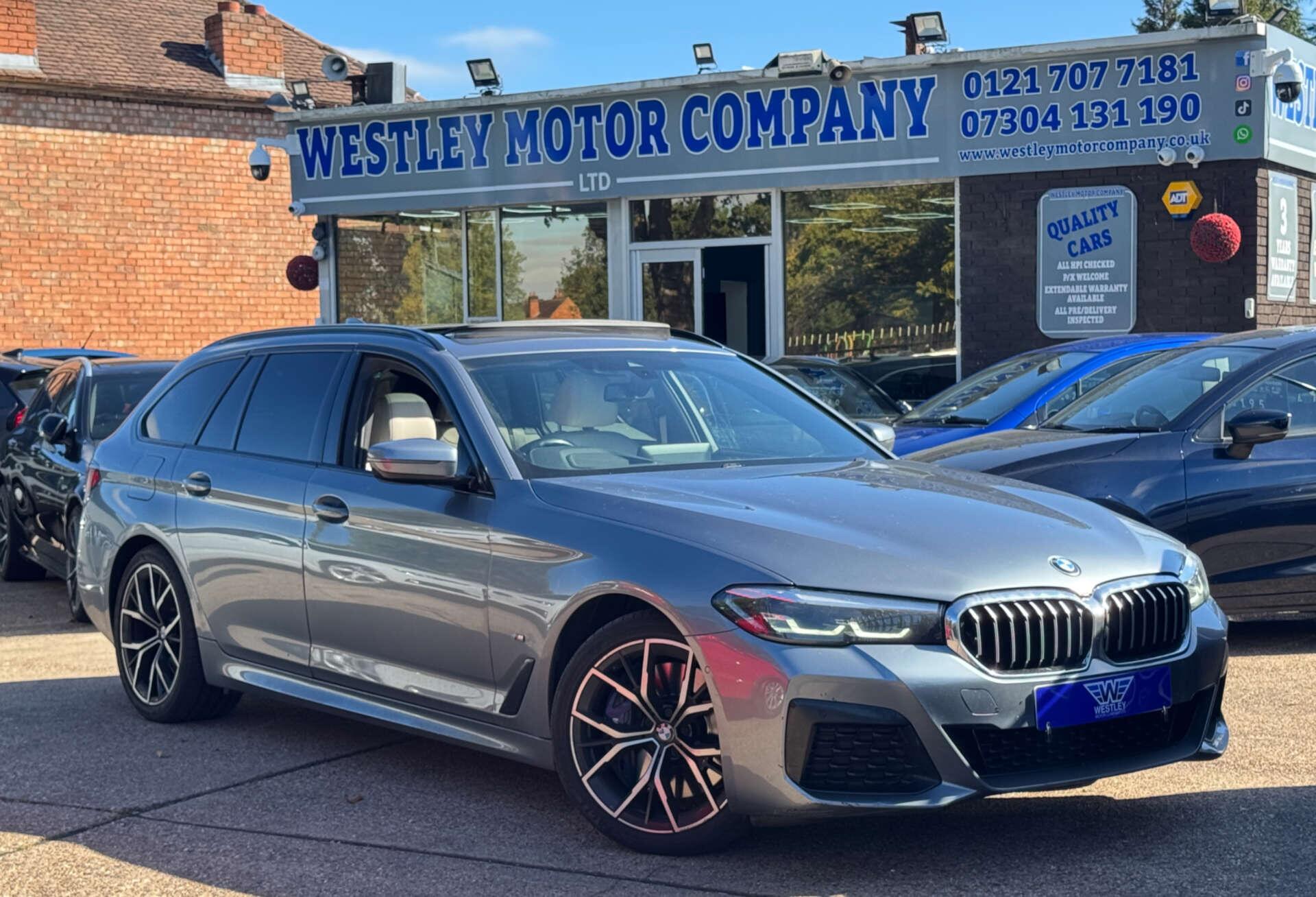 2020 BMW 5 Series in Blue for sale