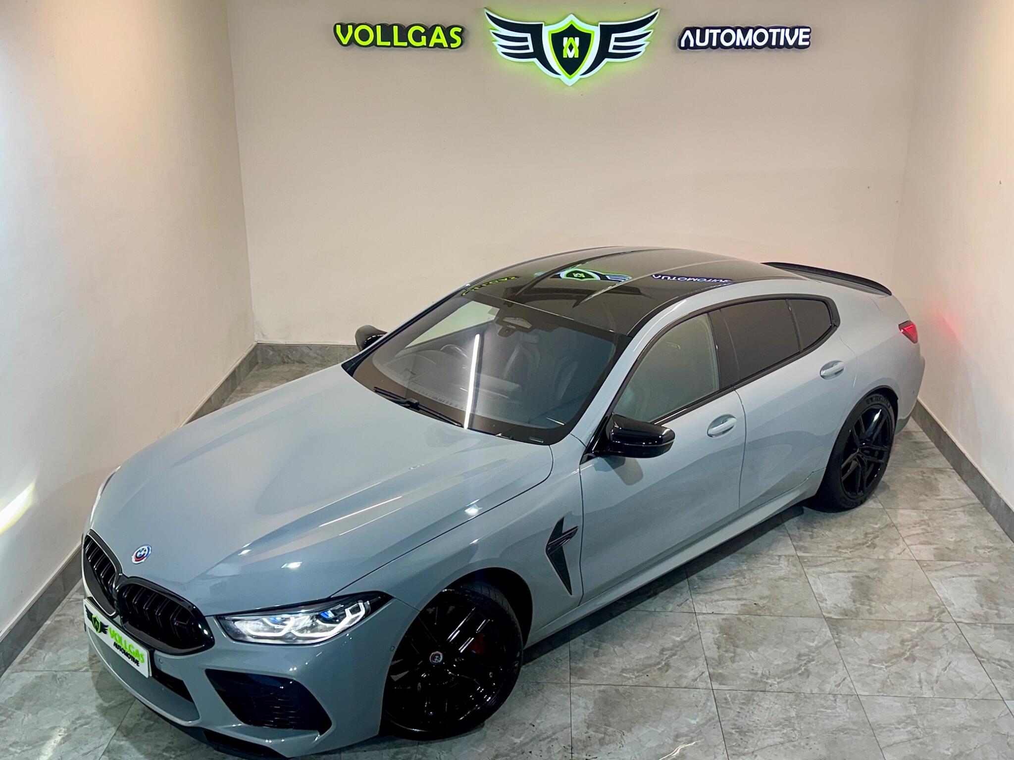 BMW M8 Gran Coupe view 3