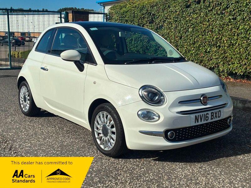 2016 Fiat 500 in White for sale