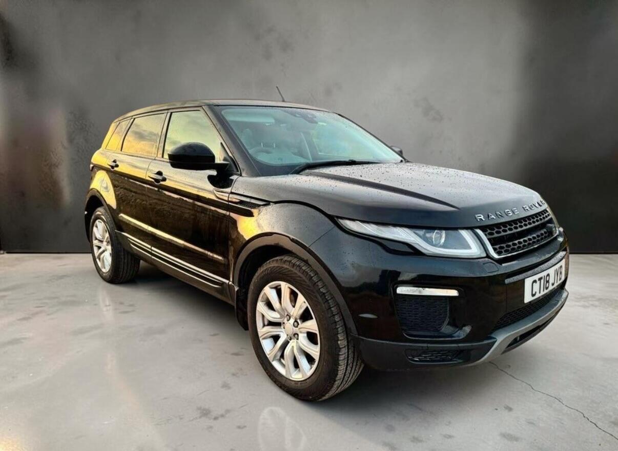 2018 Black Land Rover Range Rover Evoque for sale for £8,999 in UXBRIDGE, MIDDLESEX