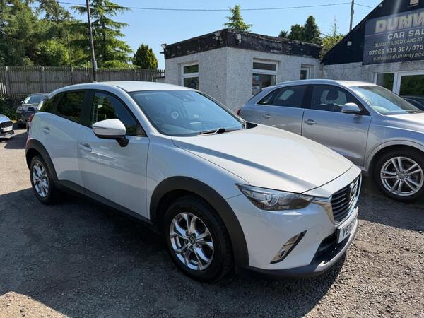 Silver 2016 Mazda CX-3 Hatchback Front-wheel drive Manual