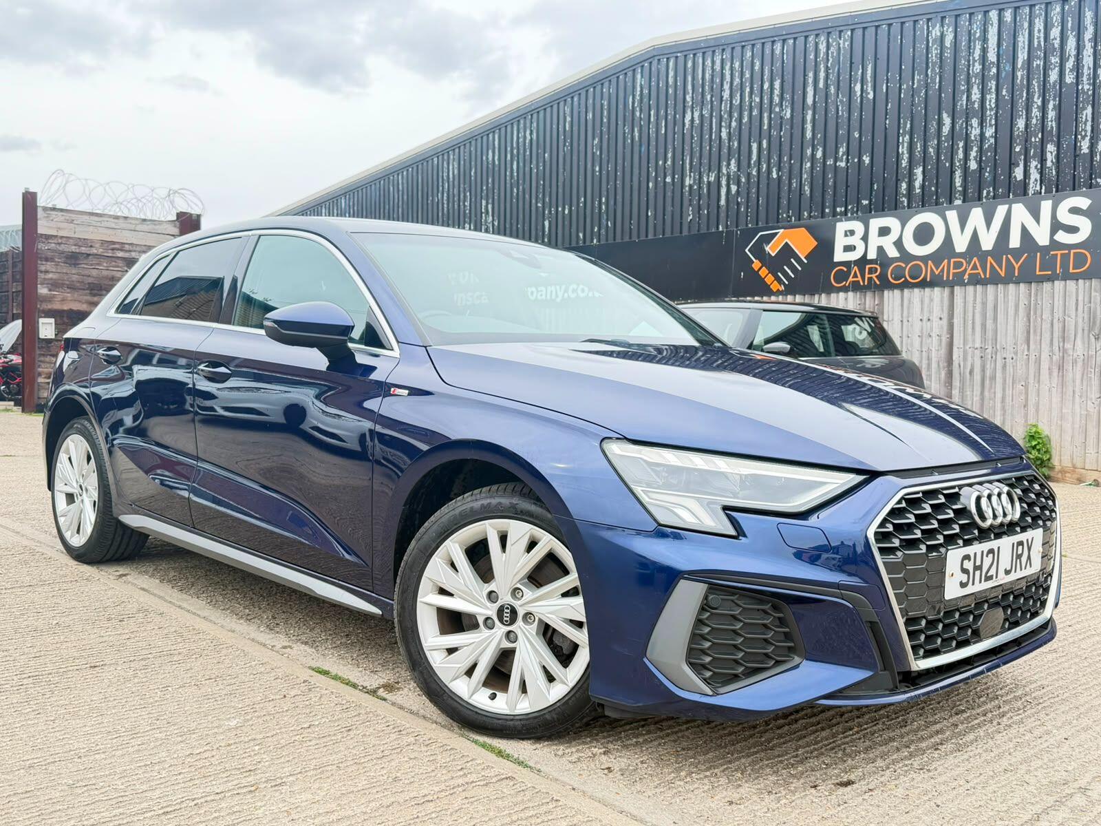 2021 Audi A3 in Blue for sale