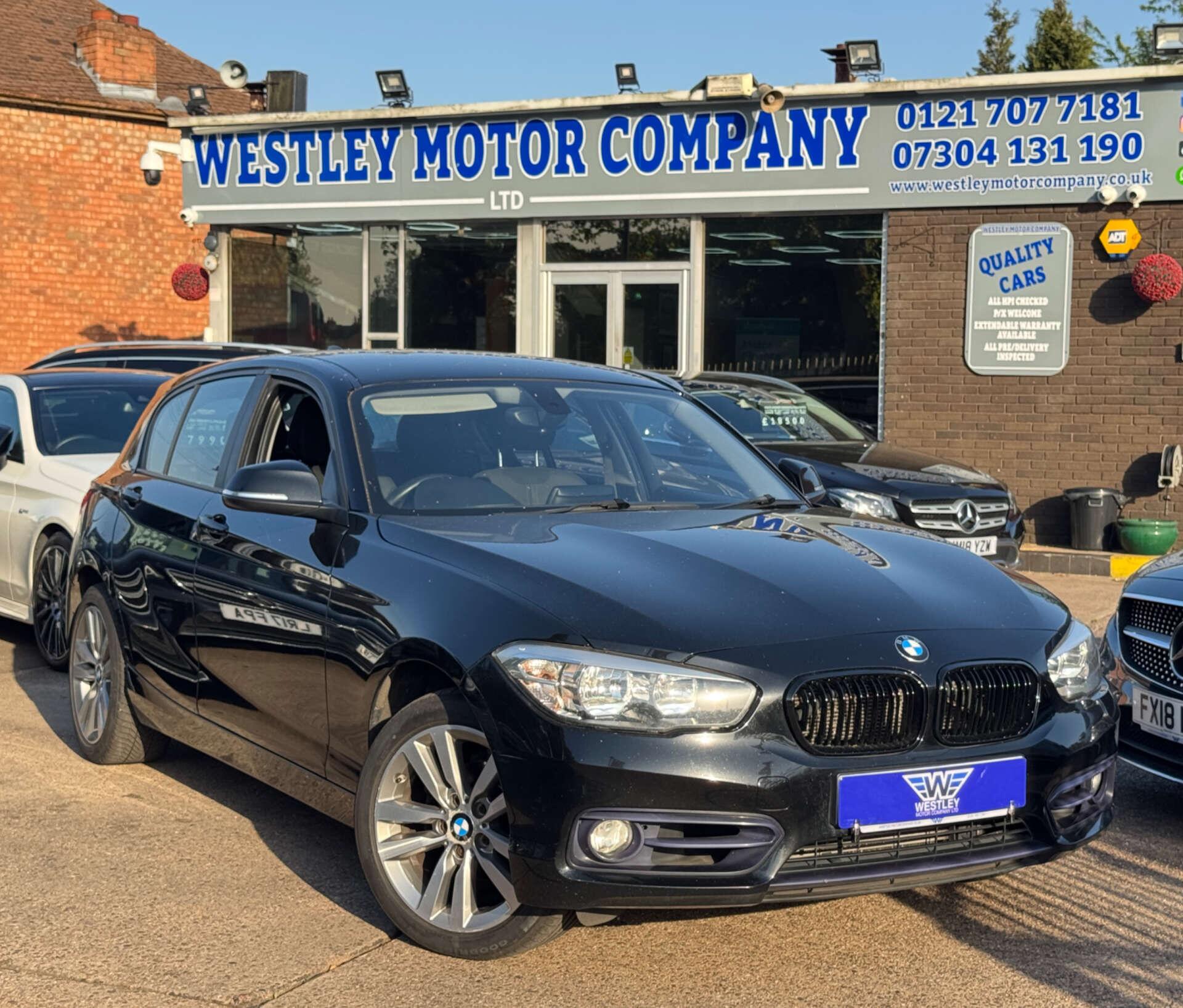 2016 BMW 1 Series in Black for sale