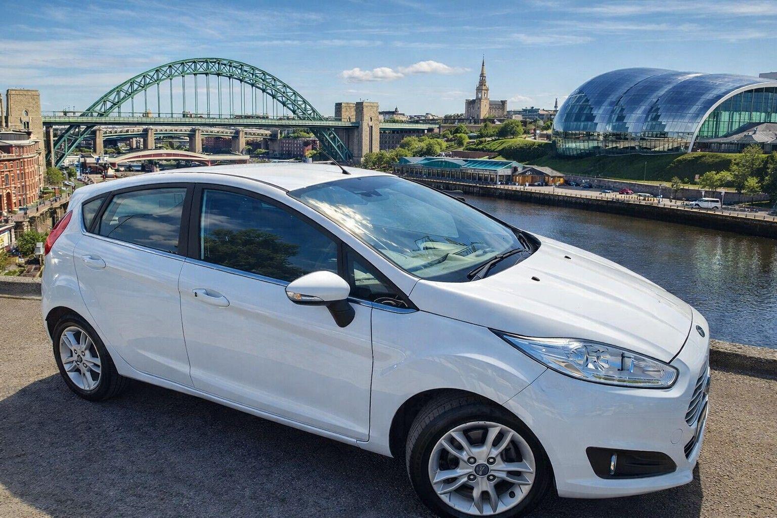 2016 Ford Fiesta in White for sale