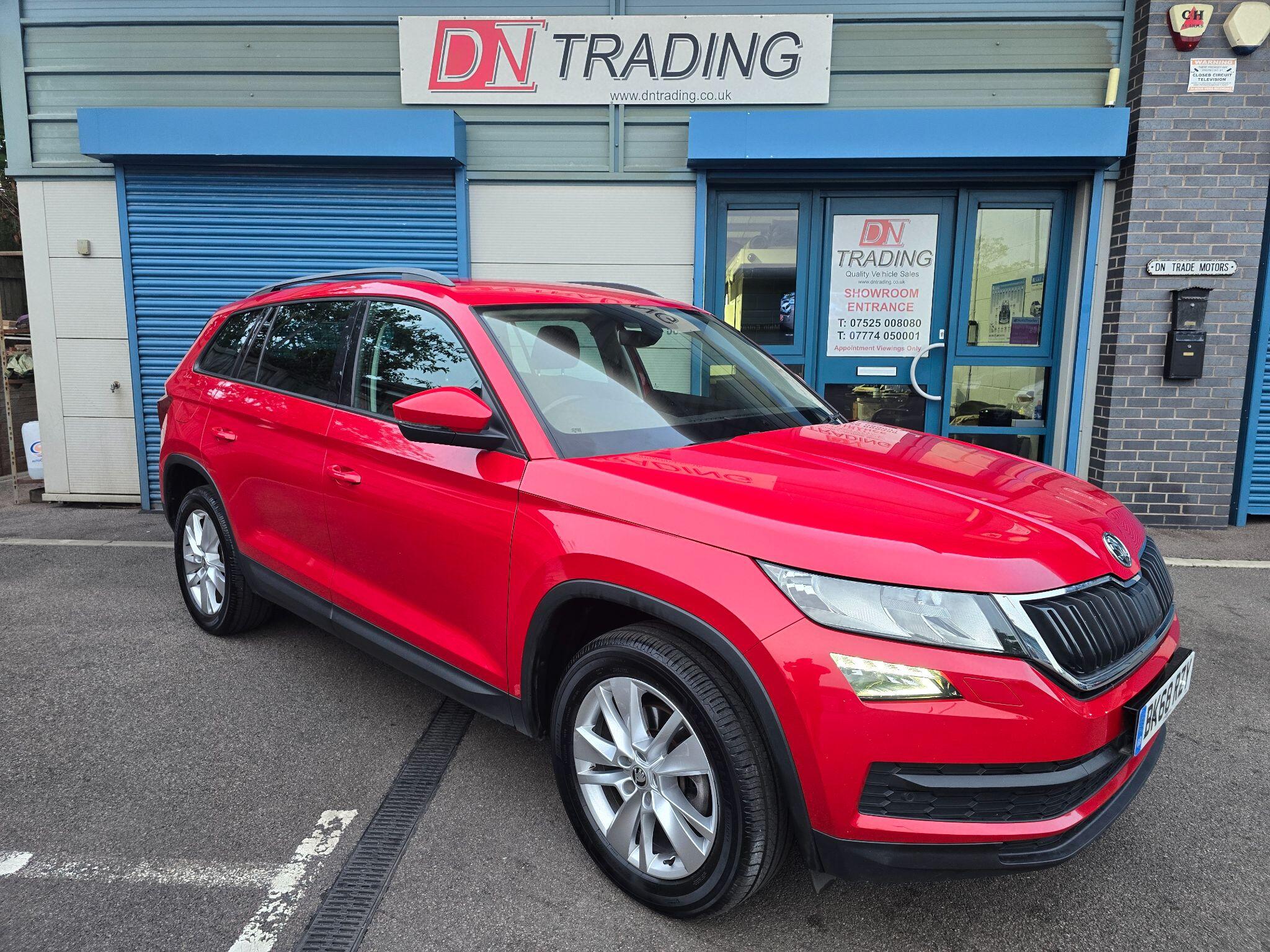 2018 Skoda Kodiaq in Red for sale