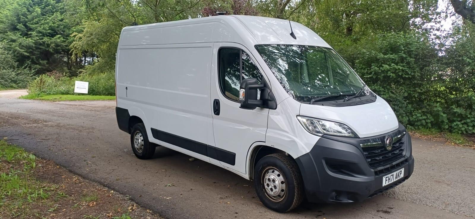 2022 White Vauxhall Movano for sale for £9,995 +VAT in SCUNTHORPE, SOUTH HUMBERSIDE