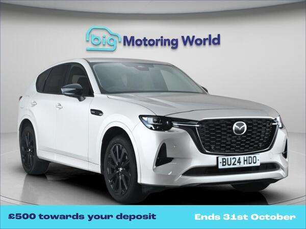 Silver 2024 Mazda CX-60 SUV/Crossover All-wheel drive Automatic