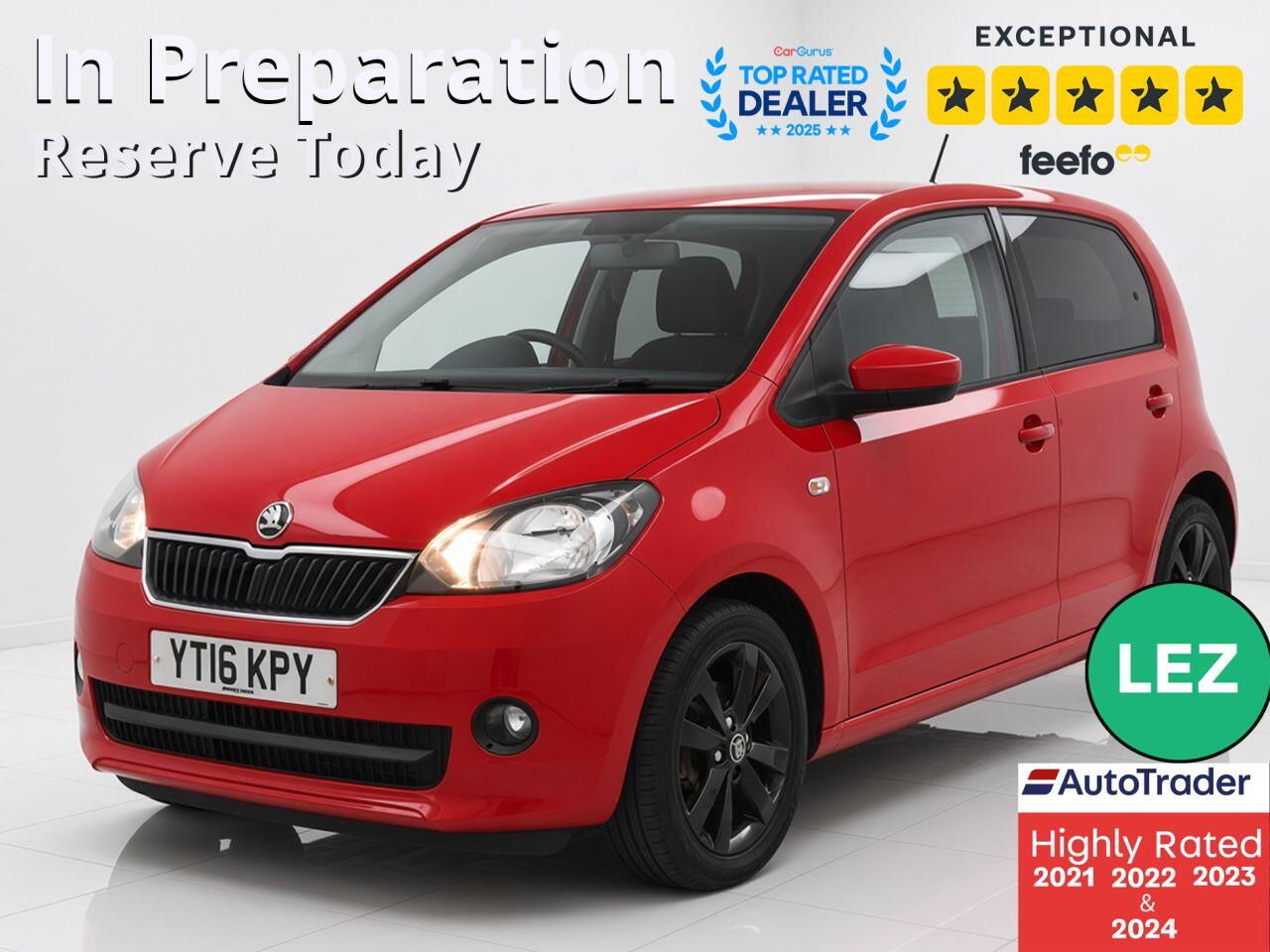 2016 Skoda Citigo in Red for sale