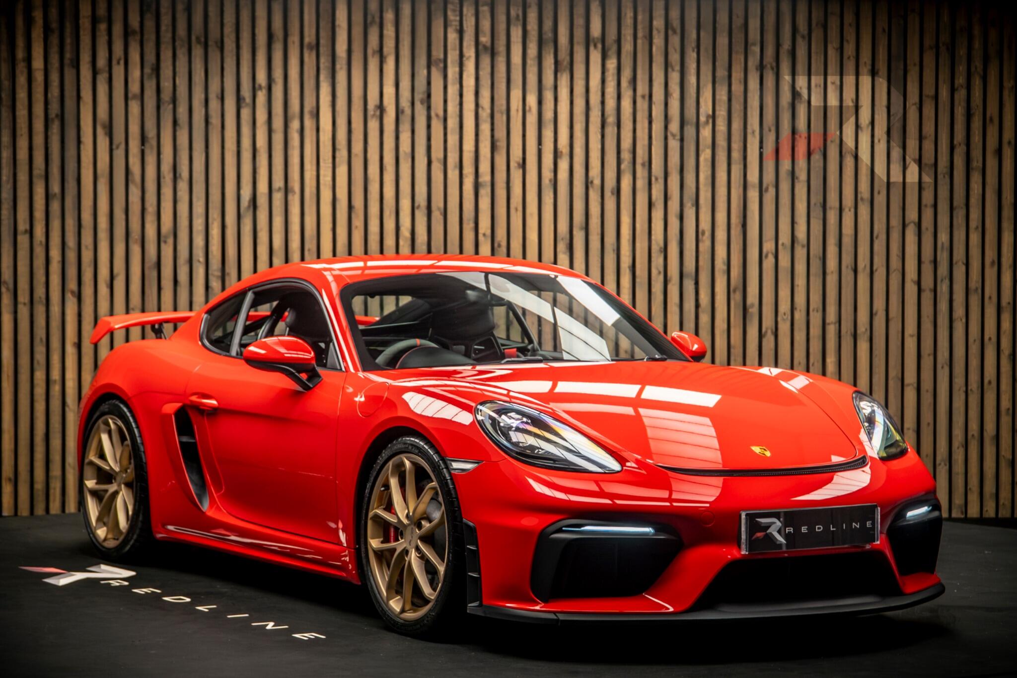 2021 Porsche Cayman in Red for sale