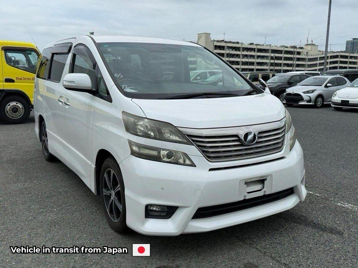 2010 Toyota Vellfire in White for sale