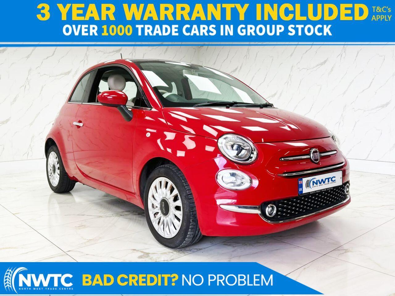 2019 Fiat 500 in Red for sale