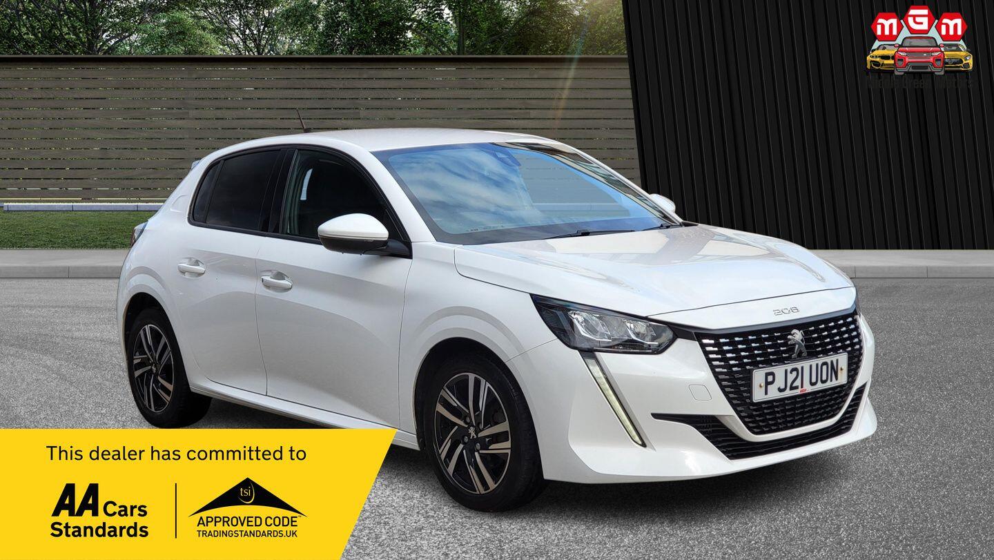2021 Peugeot 208 in White for sale