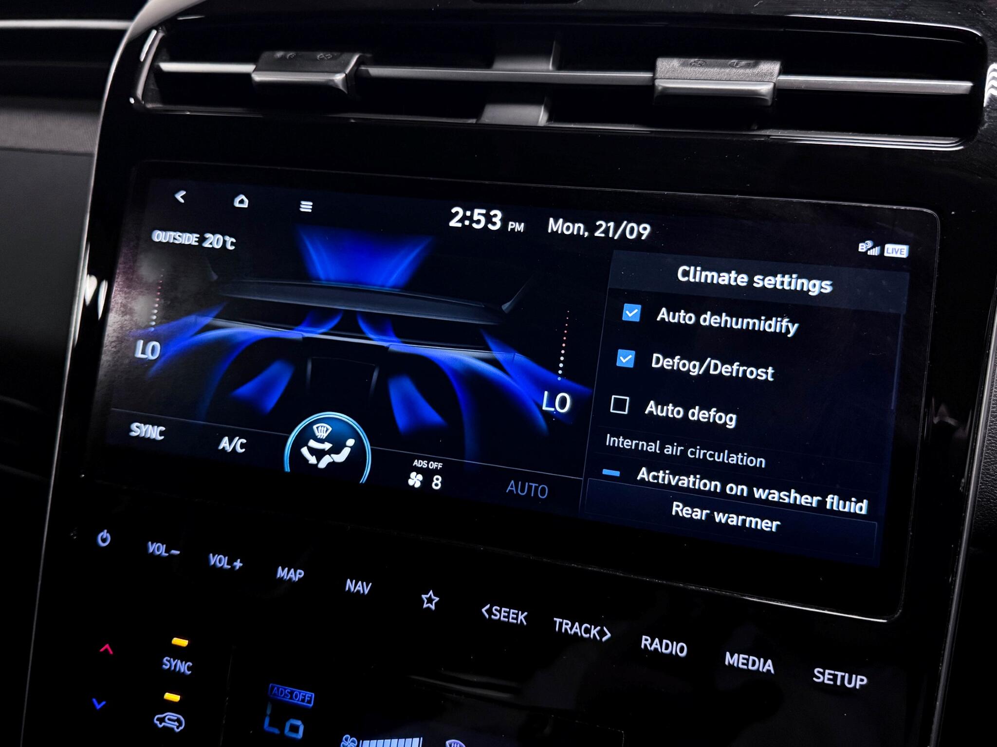 Hyundai Tucson view 45