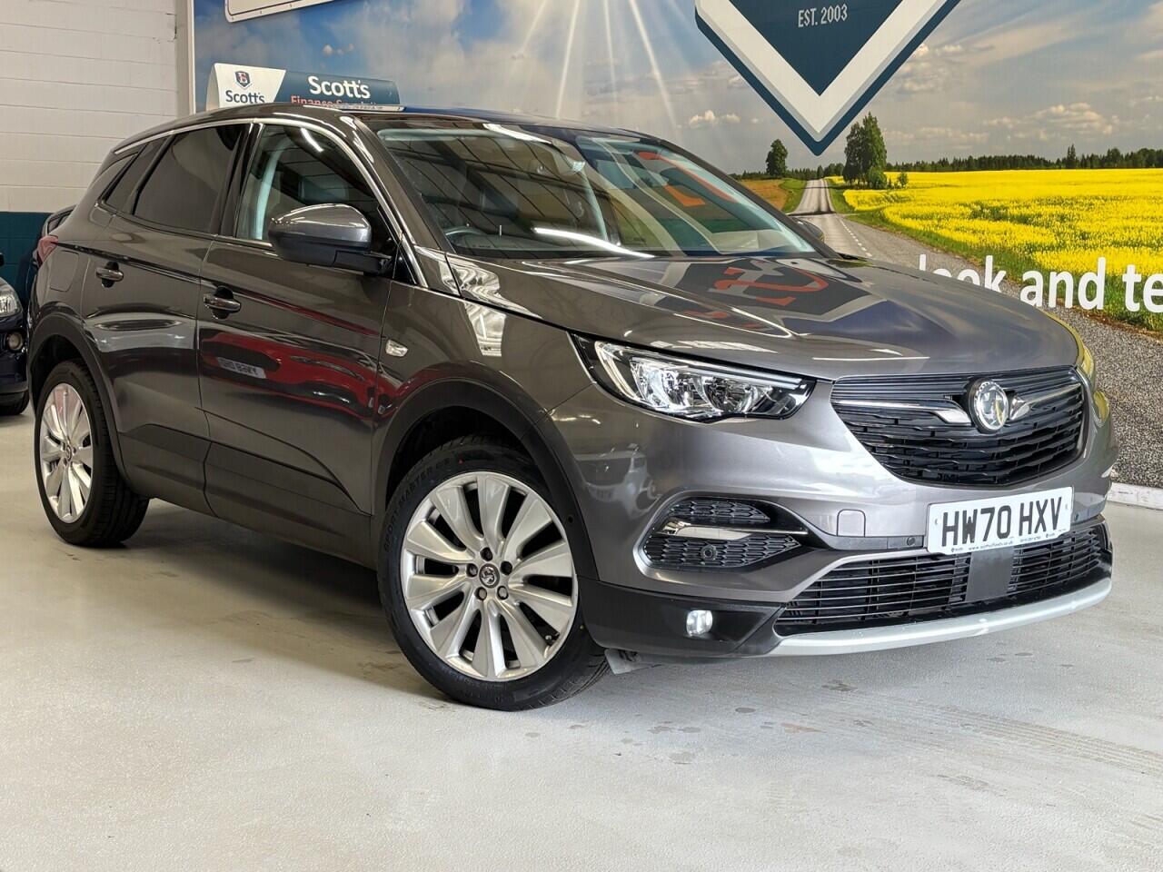 2020 Vauxhall Grandland X in Grey for sale