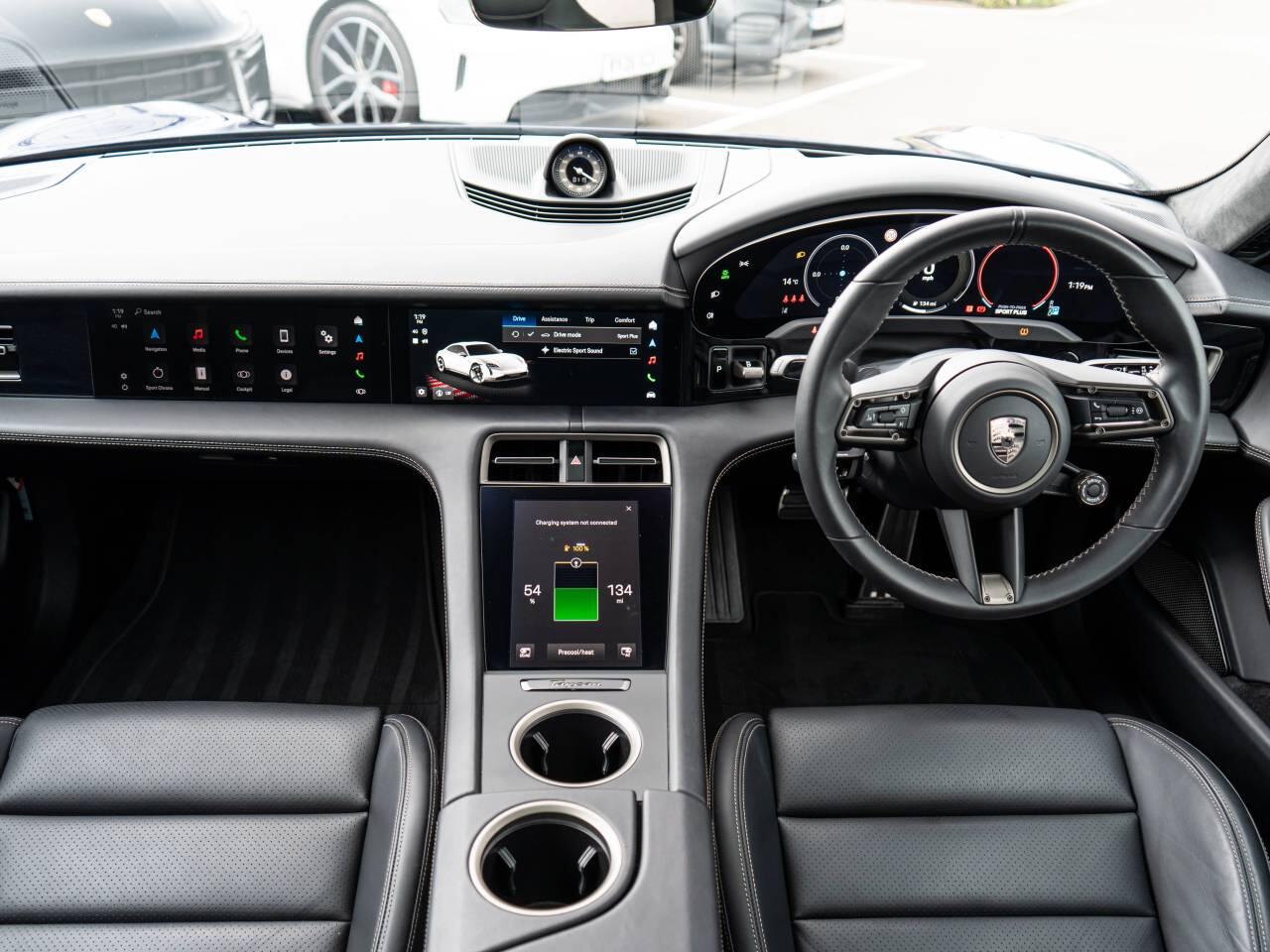 Porsche Taycan view 46