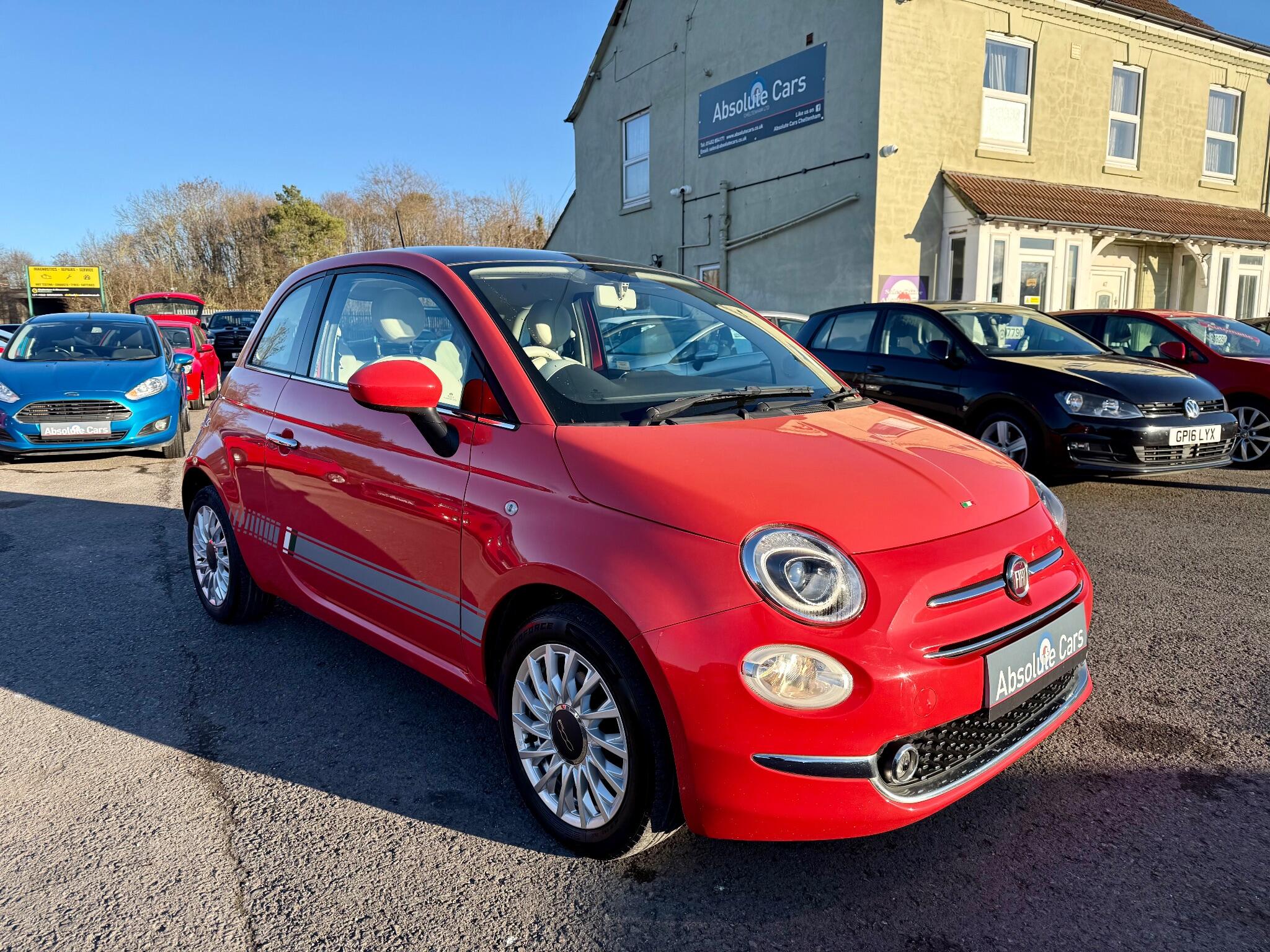 2016 Fiat 500 1.2 Lounge Euro 6 (s/s) 3dr • 58,415 miles image 1