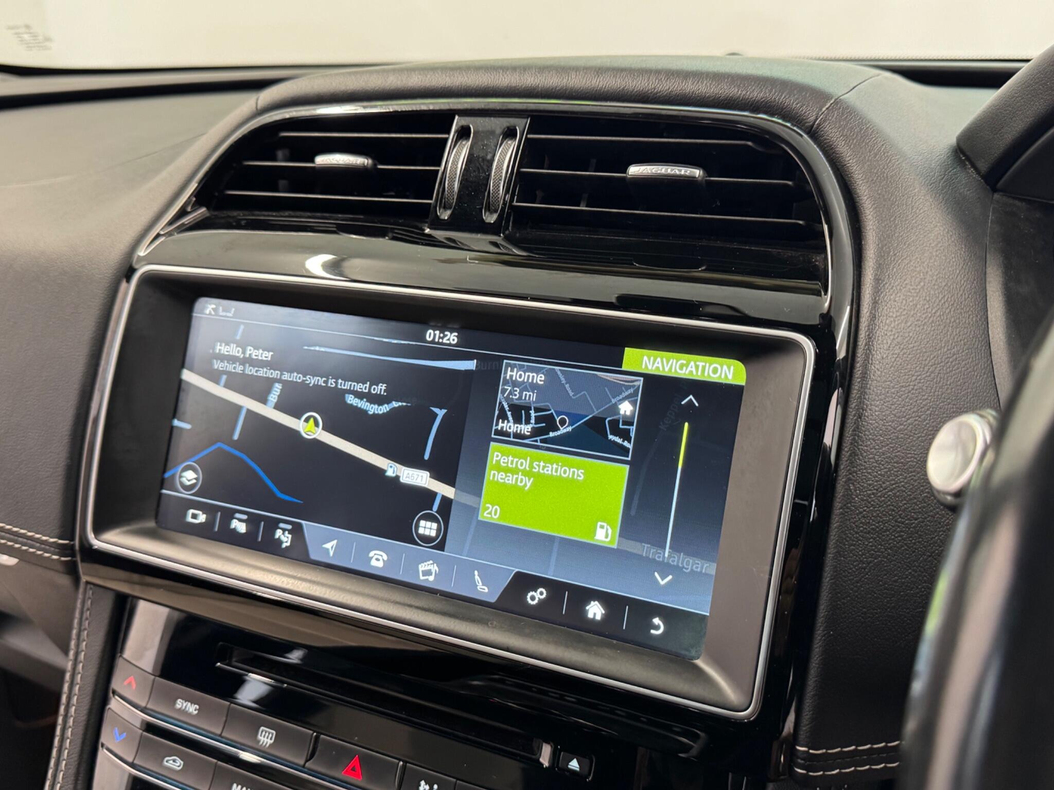 Jaguar F-Pace view 45