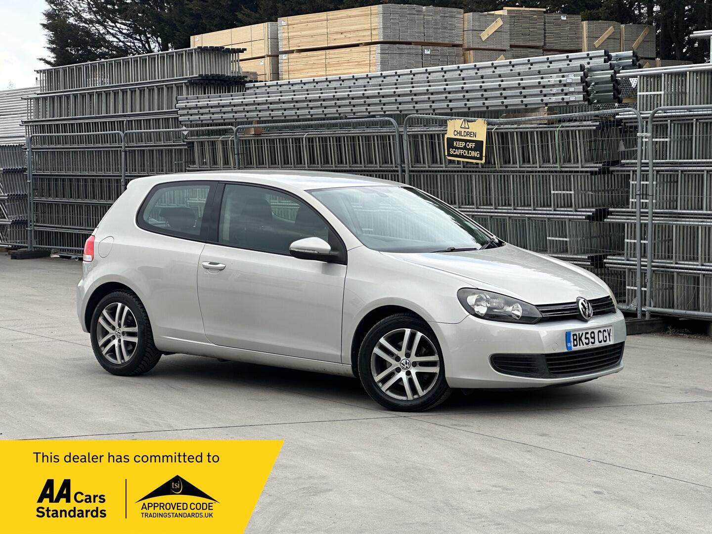 VOLKSWAGEN GOLF 1.4 TSI SE EURO 5 3DR 4,495 MANUAL 2009 45,000 PETROL VIEW...