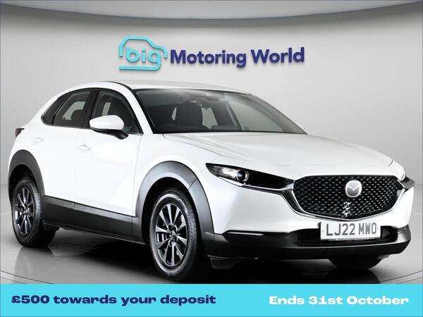 White 2022 Mazda CX-30 Hatchback Front-wheel drive Manual