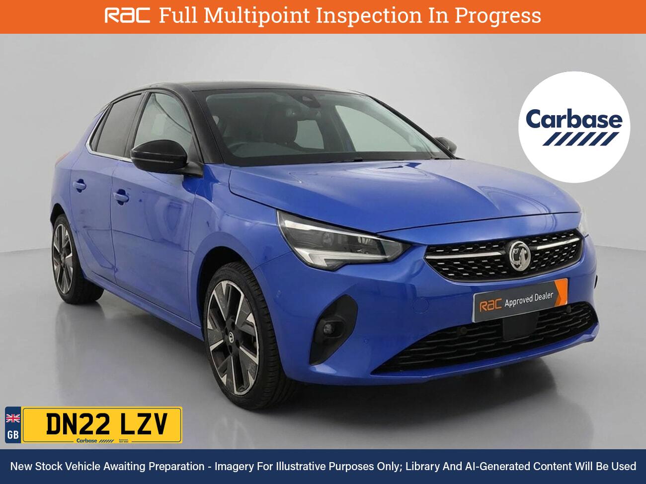 2022 Vauxhall Corsa Electric in Blue for sale