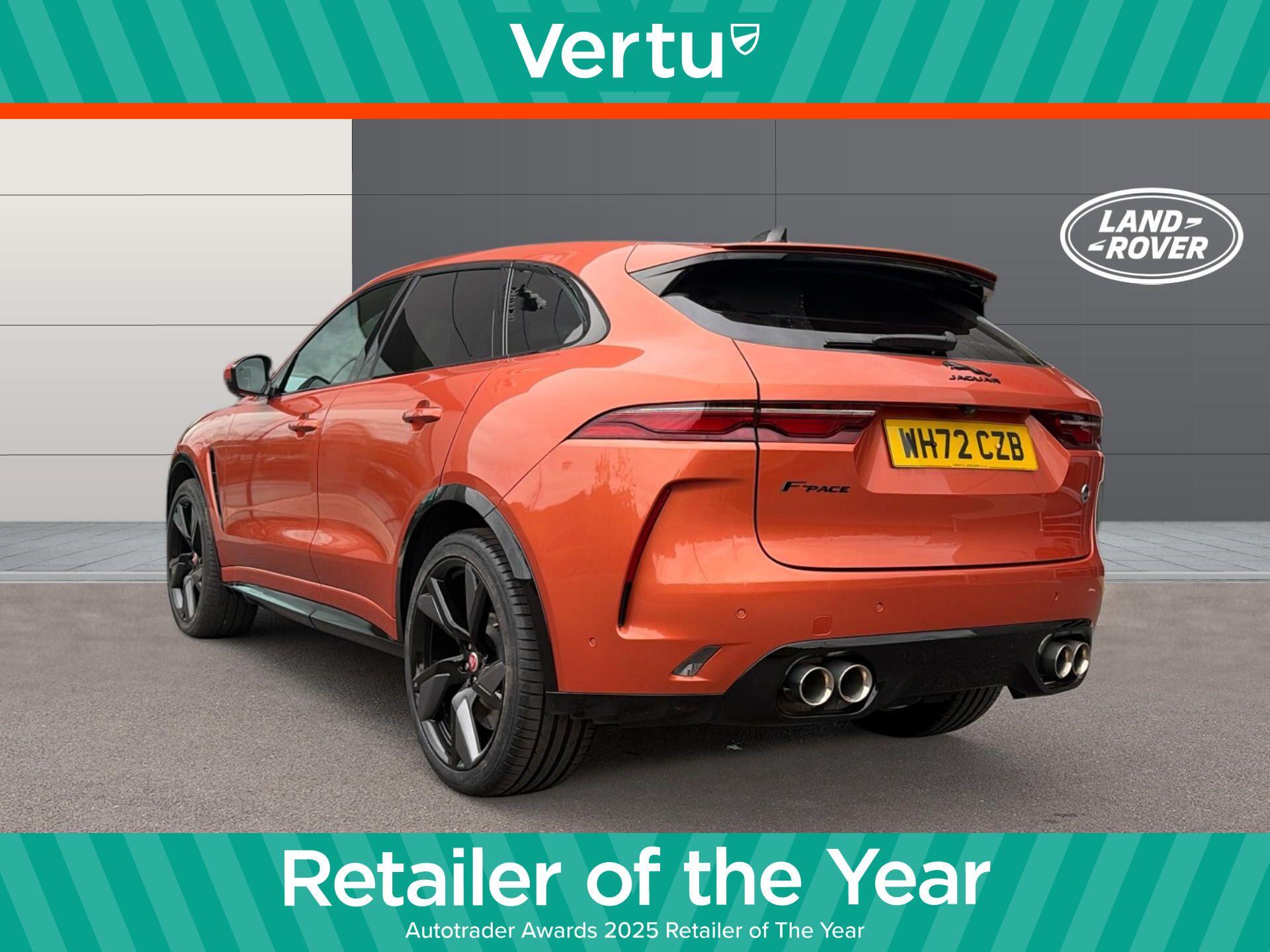 Jaguar F-Pace view 2