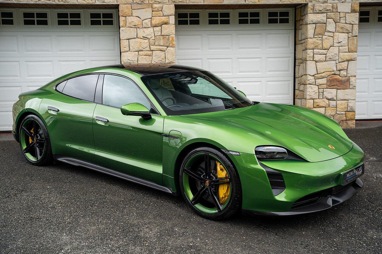Porsche Taycan view 3