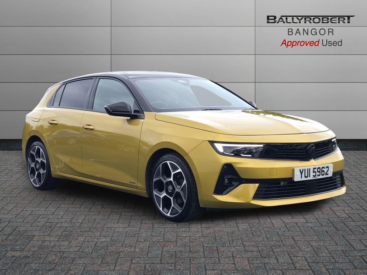 2022 Vauxhall Astra in Yellow for sale