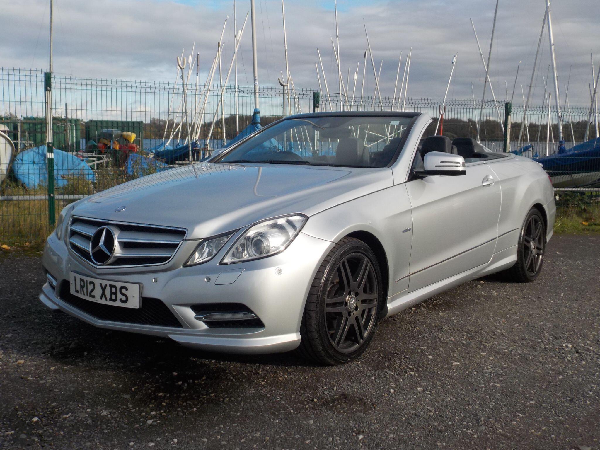 Mercedes-Benz E Class 2.1 E220 CDI BlueEfficiency Sport Edition 125 Cabriolet G-Tronic+ Euro 5 (s/s) 2dr
