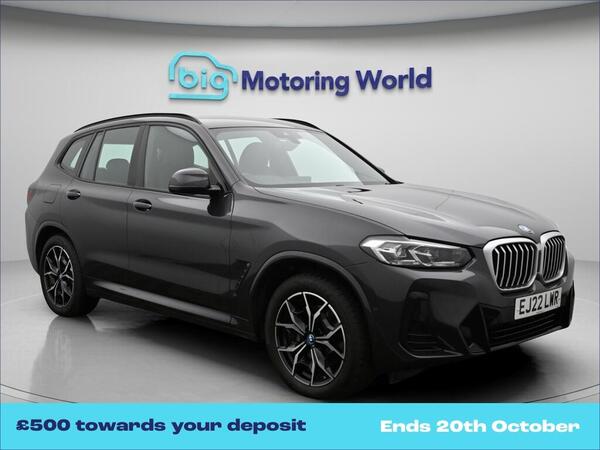 Grey 2022 BMW X3 SUV/Crossover All-wheel drive Automatic