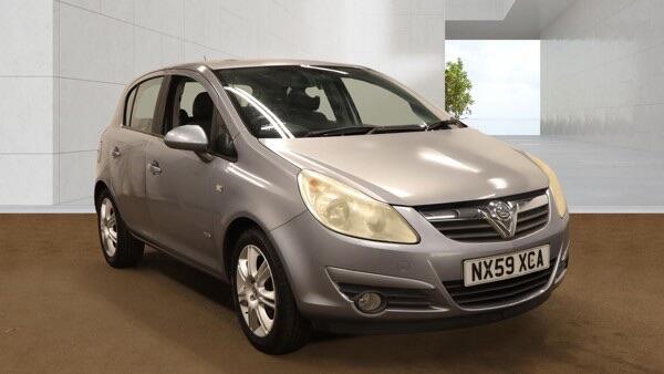2009 Vauxhall Corsa in Silver for sale