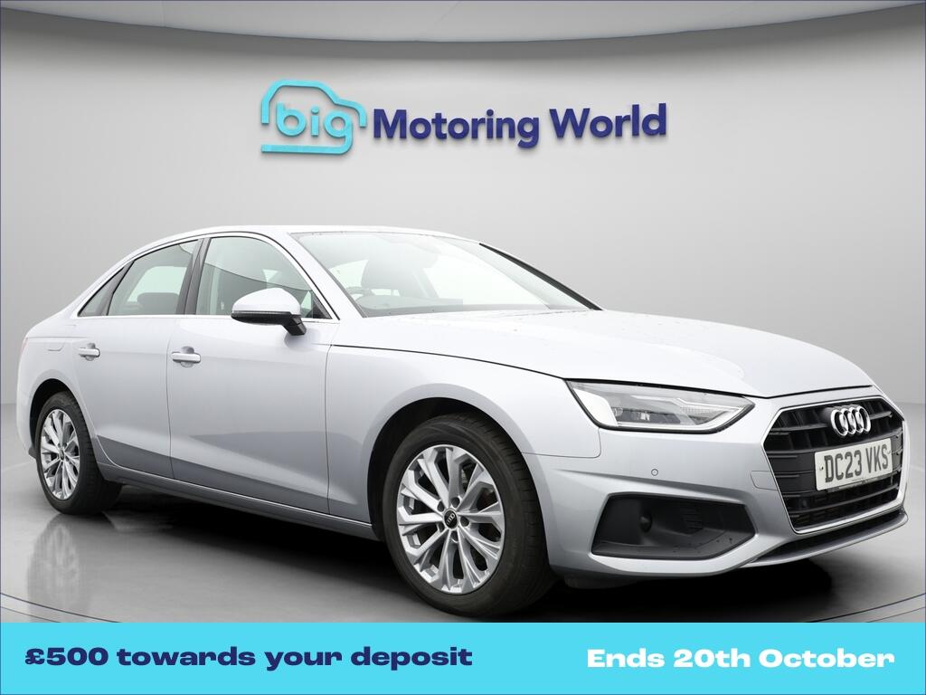 Silver 2023 Audi A4 Saloon Front-wheel drive Automatic