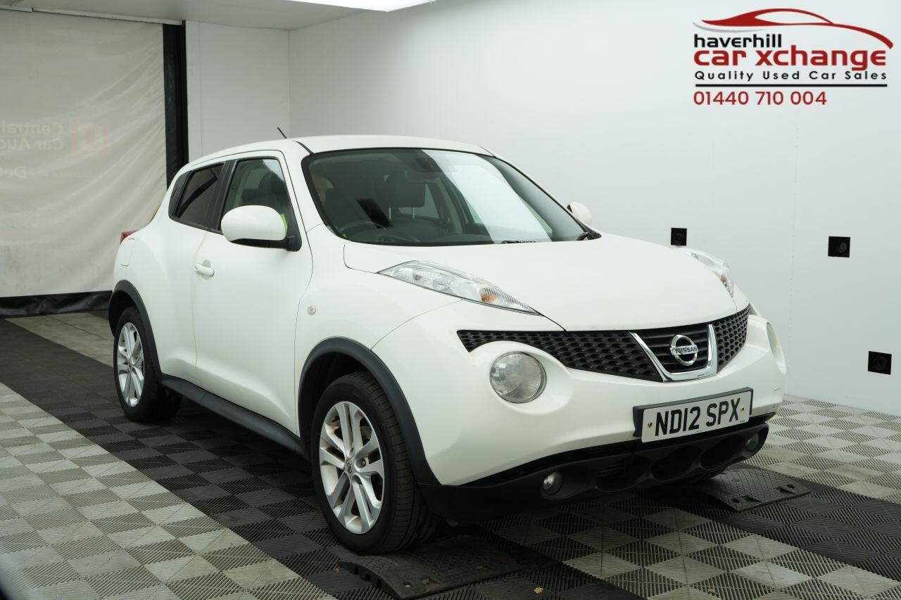 2012 Nissan Juke in White for sale