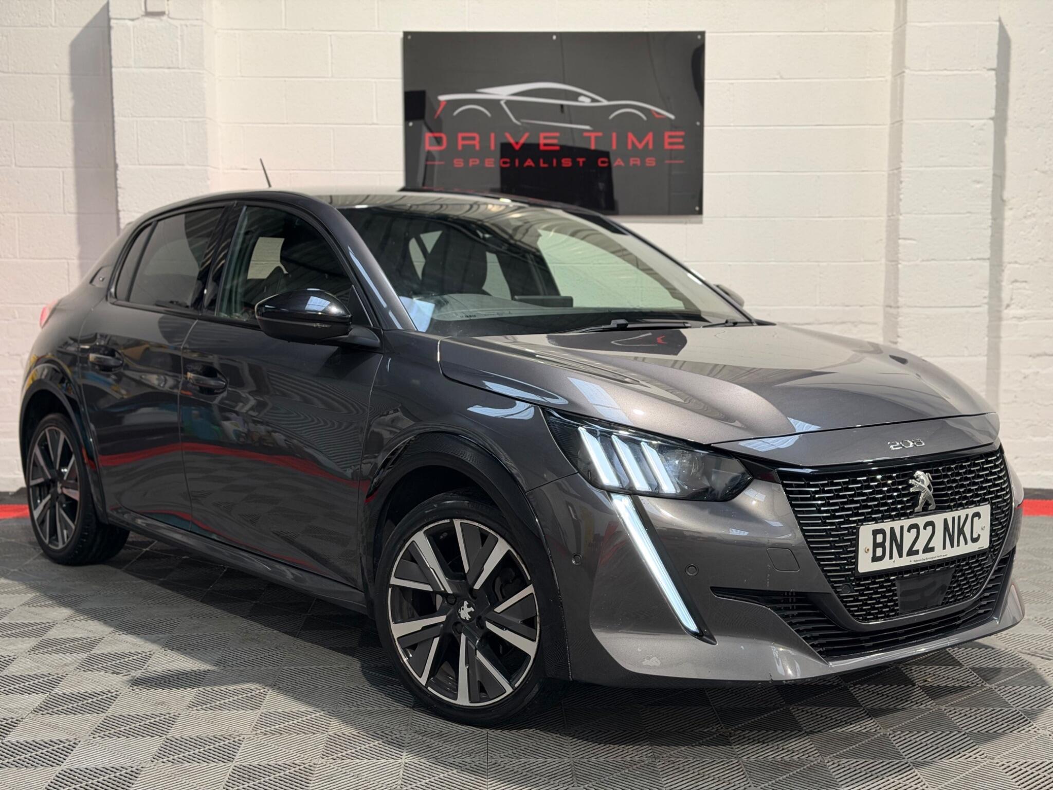 Grey 2022 Peugeot 208 Hatchback Front-wheel drive Manual