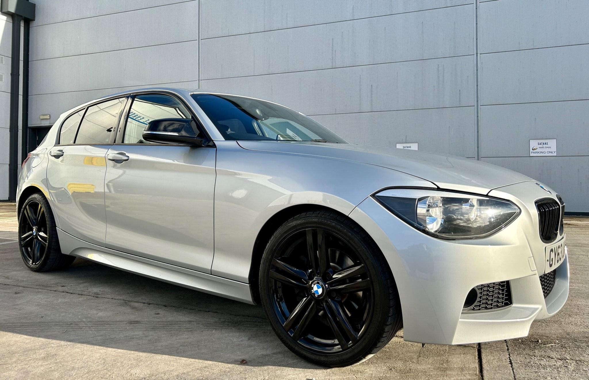 2013 BMW 1 Series in Silver for sale
