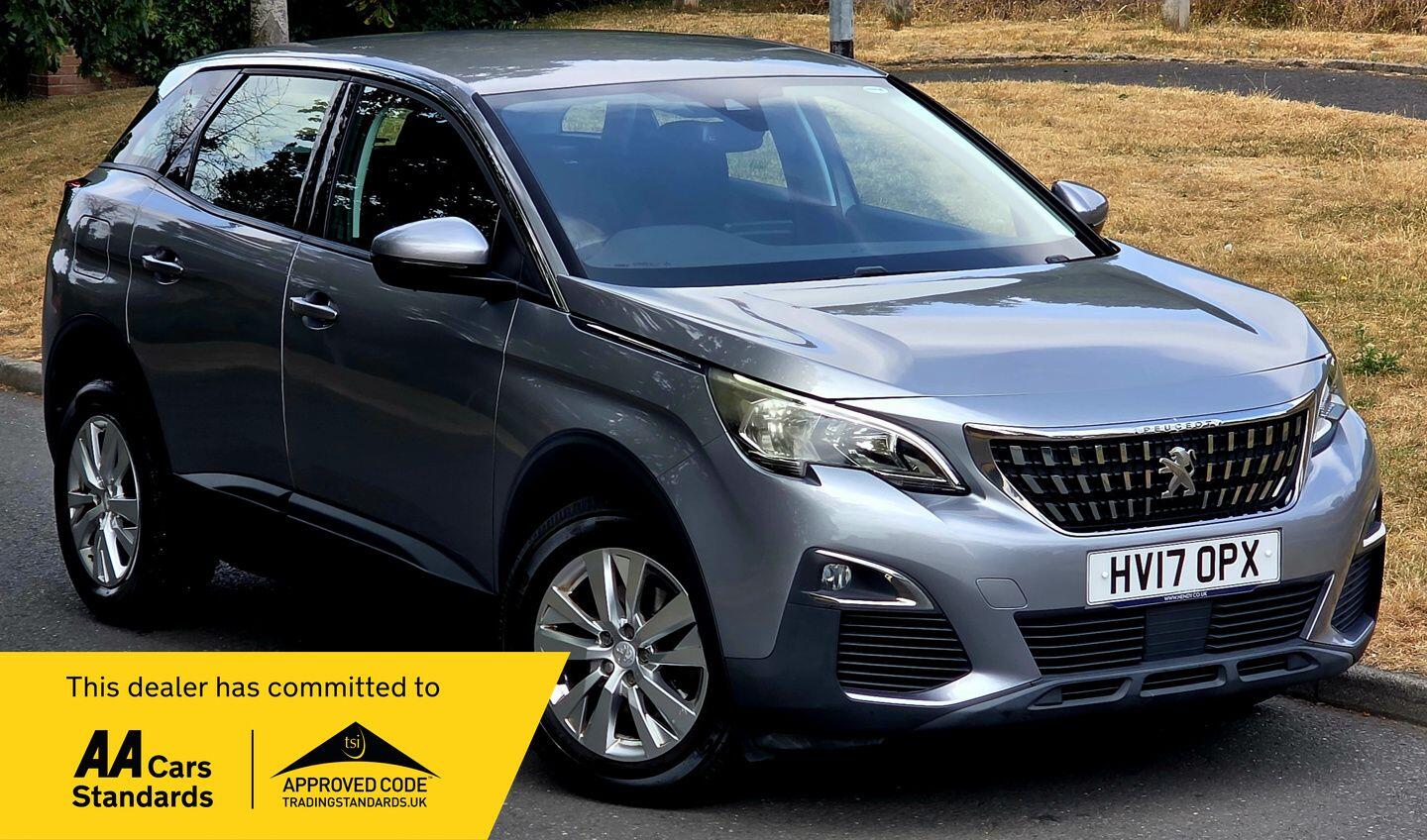 2017 Peugeot 3008 in Grey for sale