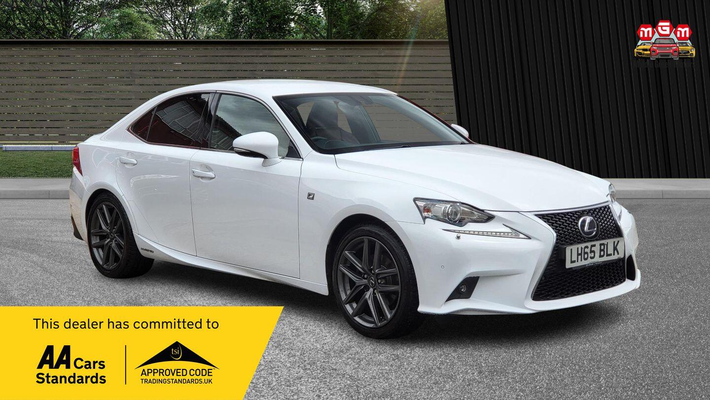 2015 Lexus Is in White for sale