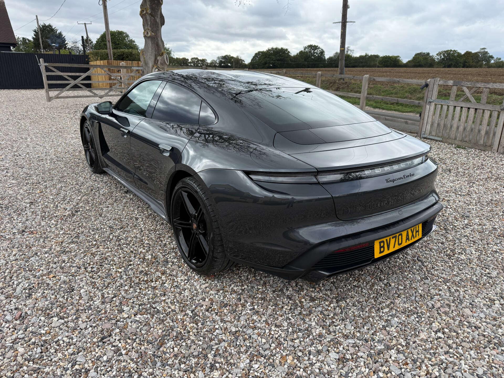 Porsche Taycan view 3