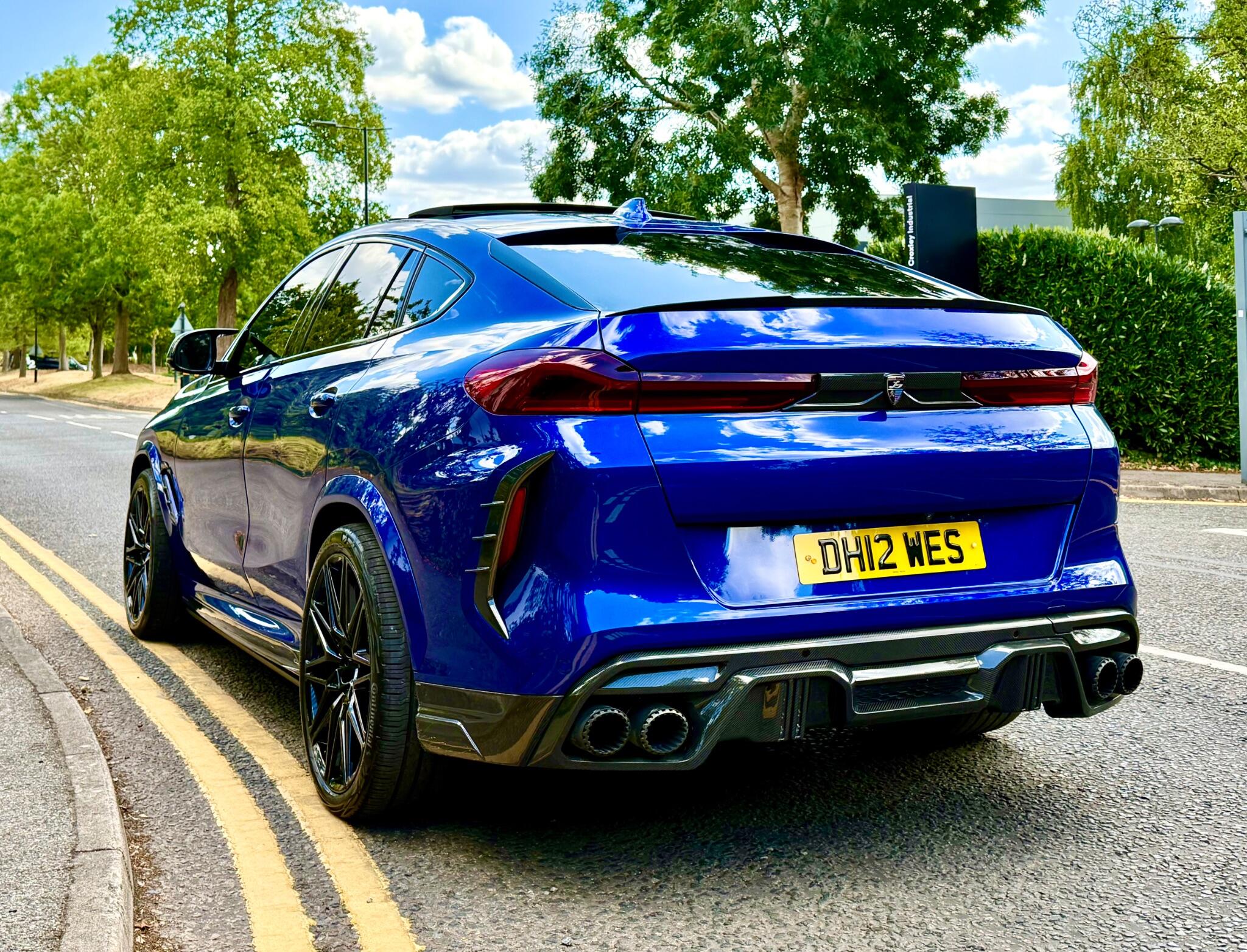 BMW X6 M view 18