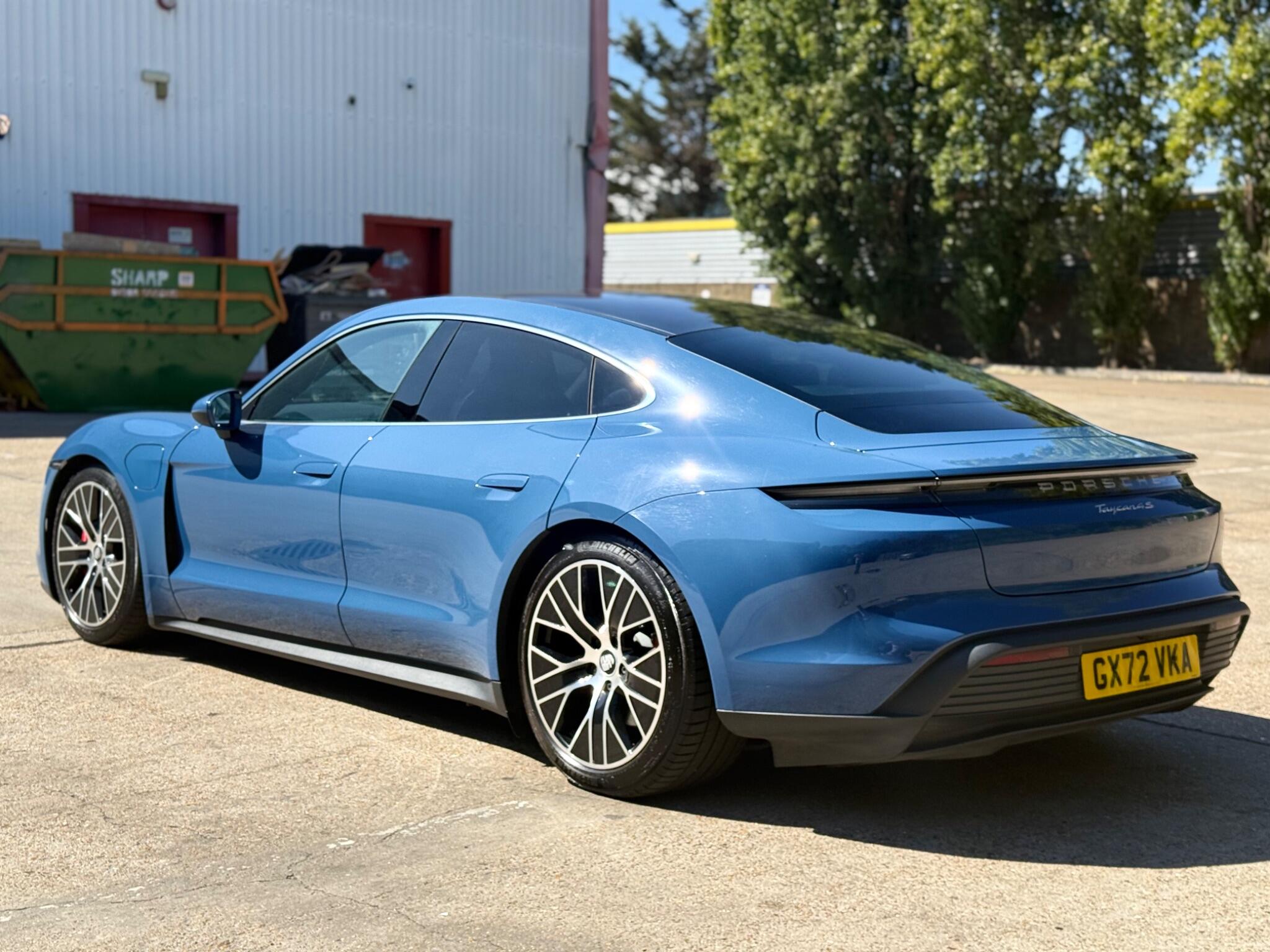 Porsche Taycan view 4