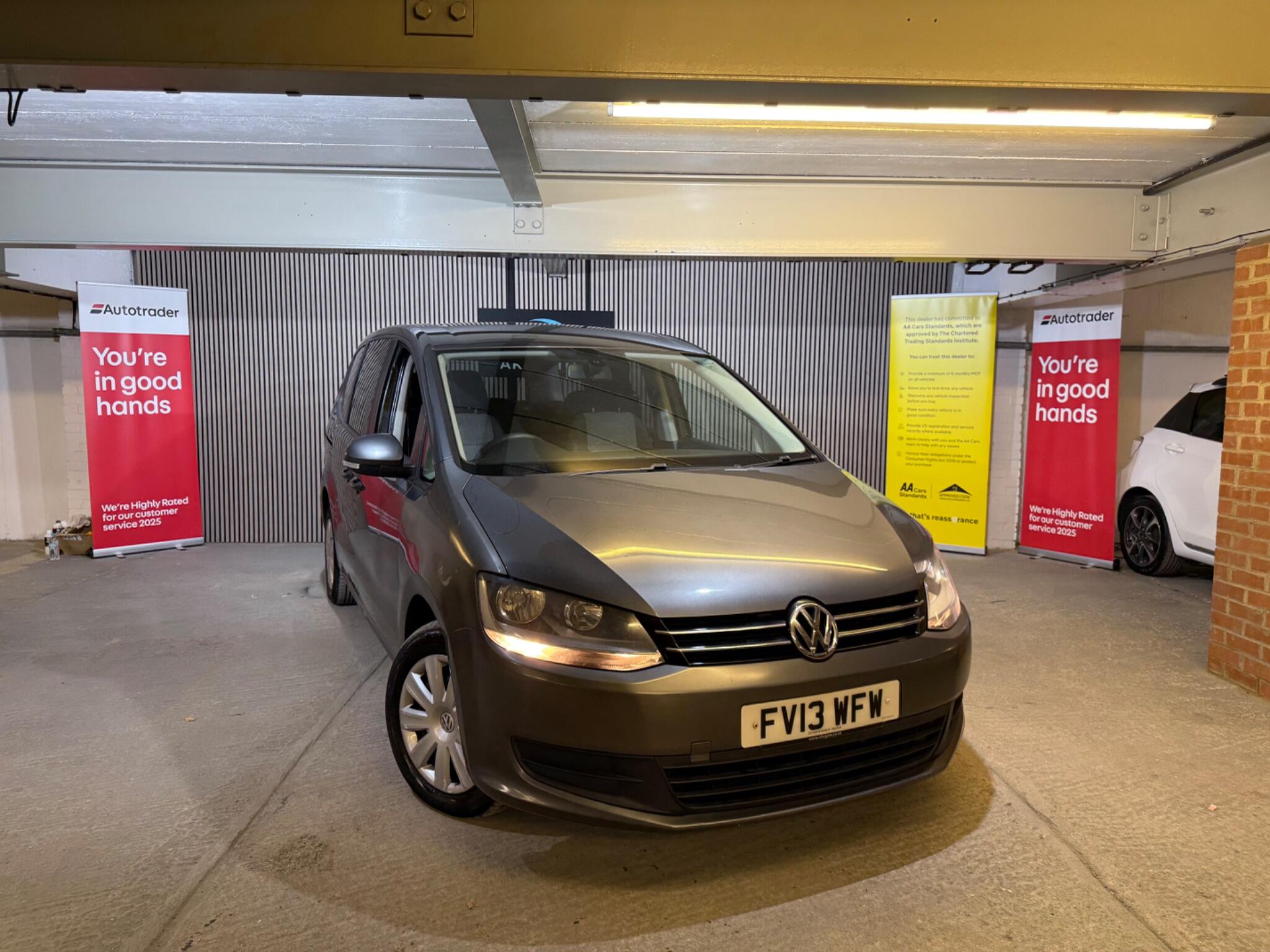 2013 Volkswagen Sharan 2.0 TDI BlueMotion Tech S DSG Euro 5 (s/s) 5dr • 139,000 miles image 5
