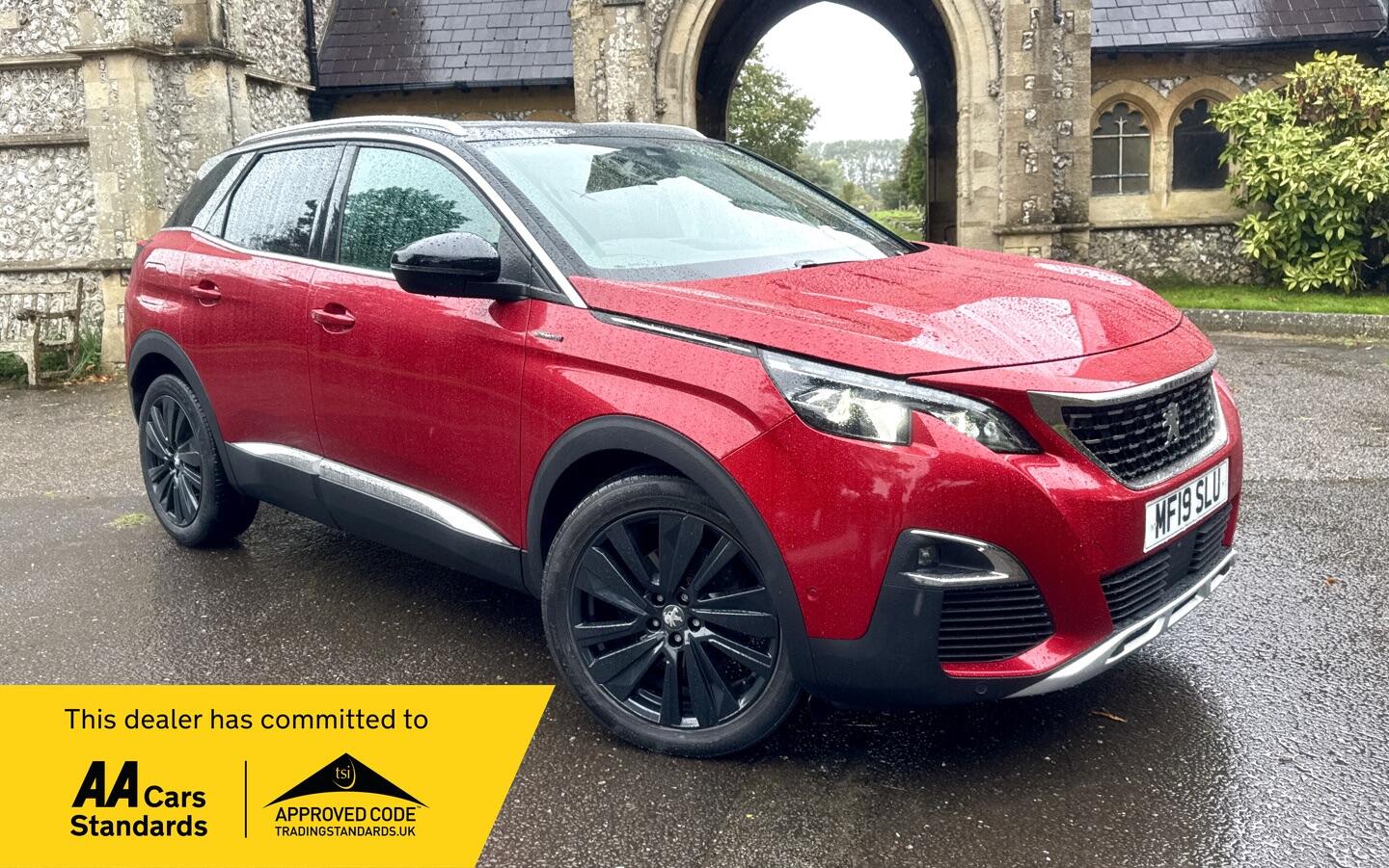 2019 Peugeot 3008 in Red for sale