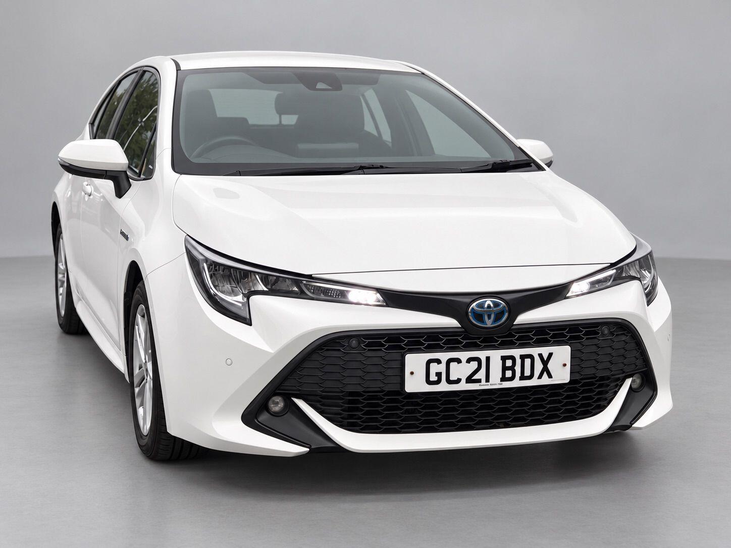 2021 Toyota Corolla in White for sale