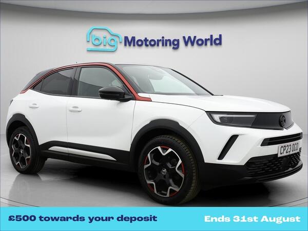 White 2023 Vauxhall Mokka Hatchback Front-wheel drive Manual