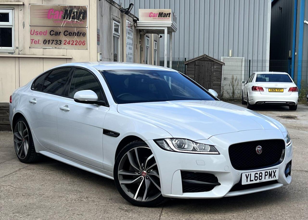 2018 Jaguar XF in White for sale