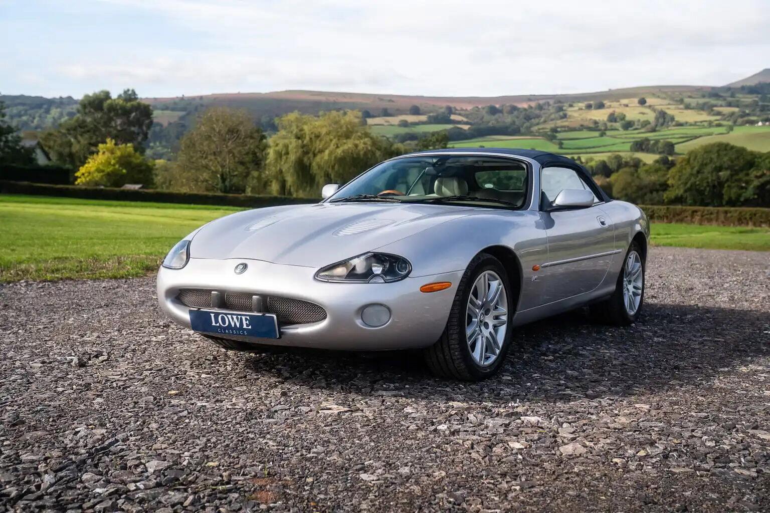 2003 Jaguar XKR in Silver for sale