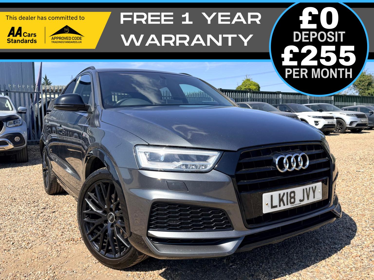 2018 Audi Q3 in Grey for sale